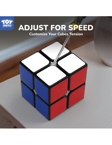 Conjunto de Cubos Mágicos STEAM Life 5 Pack - 3x3, 2x2, Pirámide, Megaminx