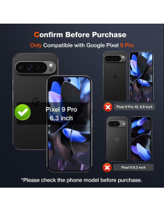 Protector de Pantalla LK para Google Pixel 9 Pro Vidrio Templado 2