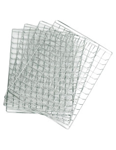 Conjunto de 4 rejillas de acero inoxidable Bradley Smoker 38x27cm