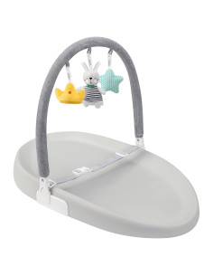 Almohadilla para Cambiar Bebés Papablic Gris Pro, Impermeable y Antideslizante