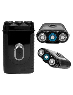 Afeitadora Eléctrica TacShaver 3D Impermeable para Hombres