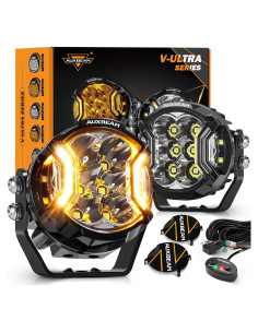 Lámparas LED Auxbeam V-Ultra 3" 108W 12800LM Offroad