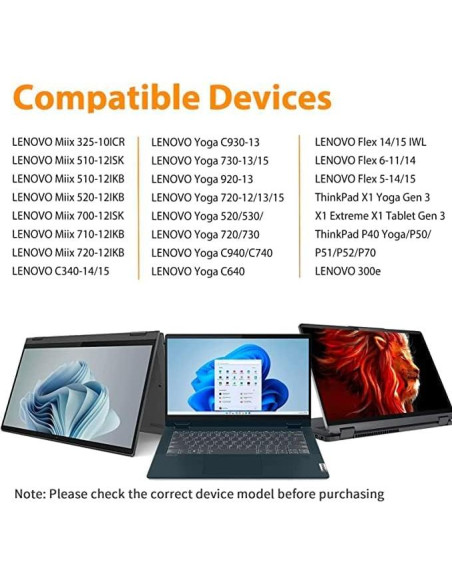 Bolígrafo Digital Len-ovo para Pantalla Táctil 2048 Niveles