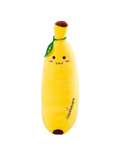 Almohada de Peluche de Plátano 48cm OUKEYI - Suave y Bonita
