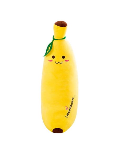 Almohada de Peluche de Plátano 48cm OUKEYI - Suave y Bonita