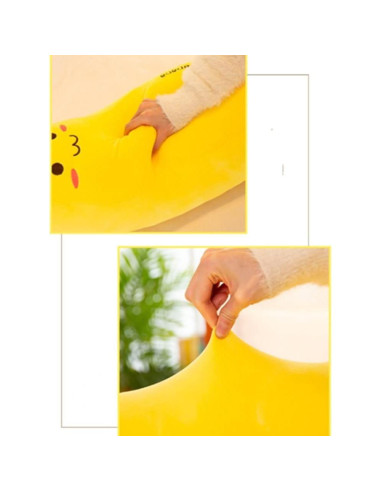 Almohada de Peluche de Plátano 48cm OUKEYI - Suave y Bonita