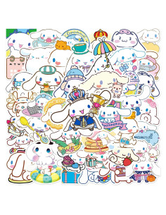 50 Stickers Cinnamoroll RUBANG Impermeables para Laptop y Bicicleta