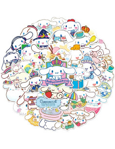 50 Stickers Cinnamoroll RUBANG Impermeables para Laptop y Bicicleta 2