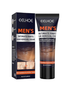 Crema Depiladora Indolora para Hombre HugRose 210g - Cuidado Íntimo