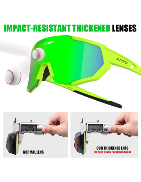 Gafas de Sol Deportivas X-TIGER con 5 Lentes Intercambiables Gafas de Sol Deportivas X-TIGER con 5 Lentes Intercambiables