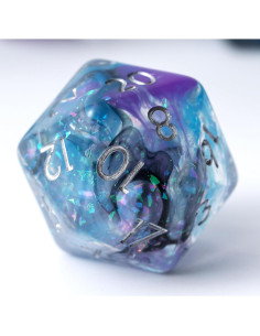 Juego de Dados Poliedricos Soar Forge - 7 Piezas Resina Astral 2