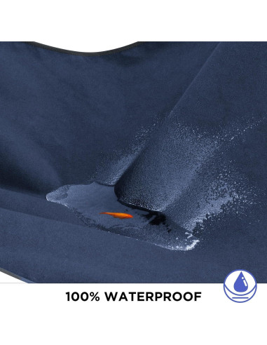 Funda de Asiento Impermeable INFANZIA para Coche Universal Azul