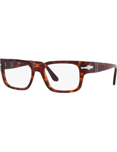 Montura de Gafas Rectangulares Persol PO3315V Color Havana 2