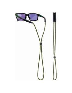 Correa Ajustable para Gafas 80Days - Nylon Verde Militar