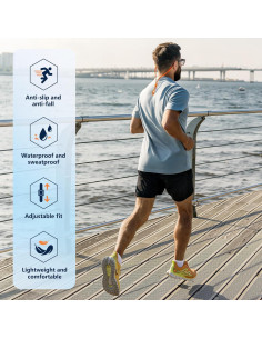 Correa Ajustable para Gafas 80Days - Nylon Verde Militar 2