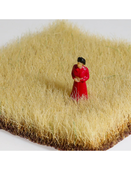 Césped Estático Verde de Pradera Ylutex 16mm para Dioramas