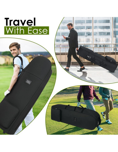 Bolsa de Viaje para Golf DAREKUKU 127x38x25.4cm Negra