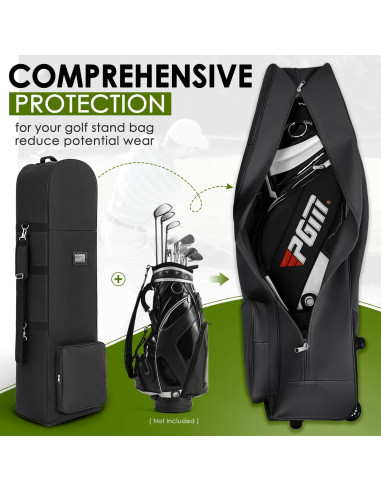 Bolsa de Viaje para Golf DAREKUKU 127x38x25.4cm Negra