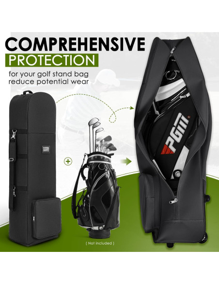 Bolsa de Viaje para Golf DAREKUKU 127x38x25.4cm Negra