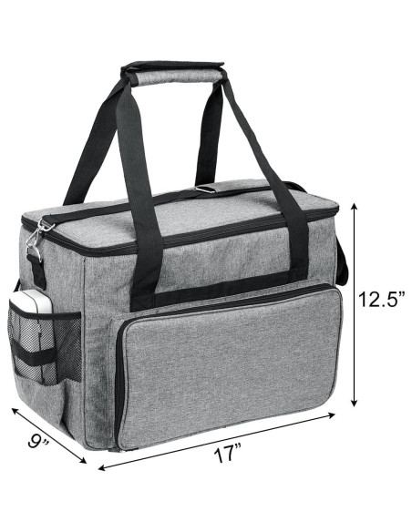 Funda de Transporte para Máquina de Coser Elsjoy 43.2x22.9x31.8cm