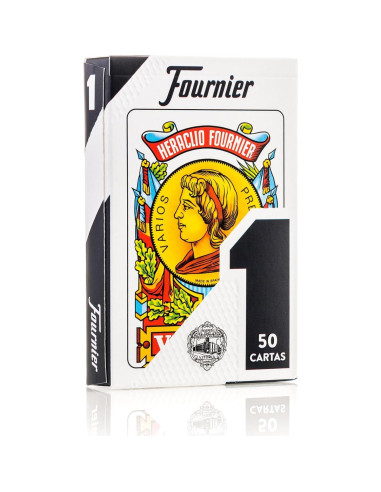 Baraja Española Fournier F20991 - 50 Cartas Colores Aleatorios