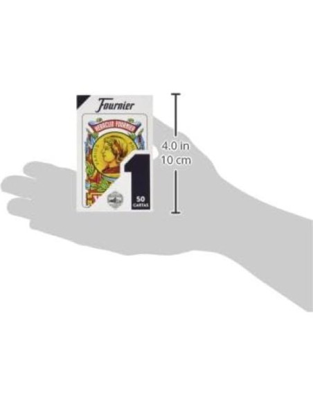 Baraja Española Fournier F20991 - 50 Cartas Colores Aleatorios