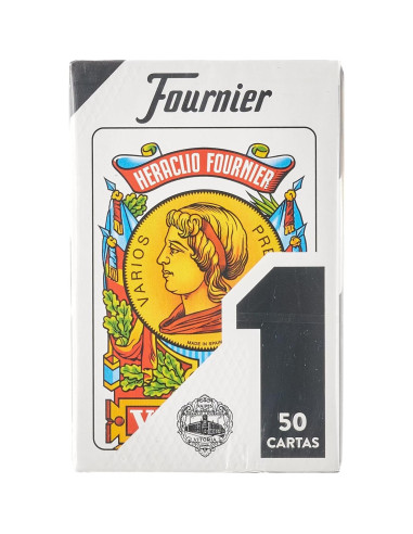 Baraja Española Fournier F20991 - 50 Cartas Colores Aleatorios