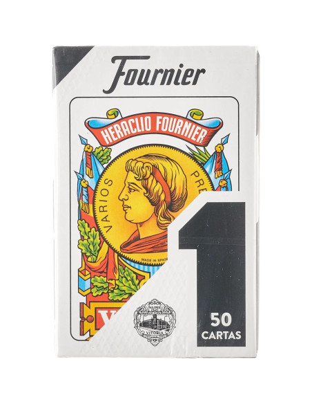 Baraja Española Fournier F20991 - 50 Cartas Colores Aleatorios