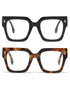 Gafas de bloqueo luz azul Breaksun B40 cuadradas grandes