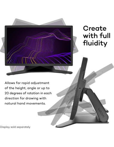 Soporte Wacom Cintiq Pro 27 Ajustable Negro