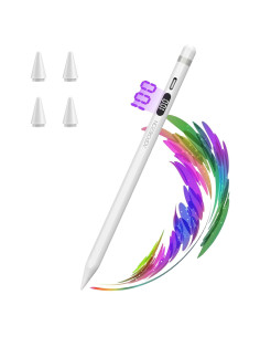 Lápiz Stylus AOPCREZON para iPad 2018-2024, Carga Rápida