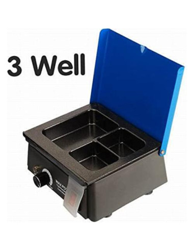 Calentador de Cera Dental Super Dental 3 Reservorios 130C