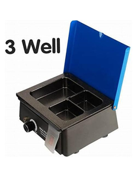 Calentador de Cera Dental Super Dental 3 Reservorios 130C