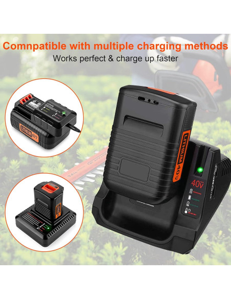 Batería de Litio 40V 3.0Ah Black+Decker Reemplazo S SKSTYLE