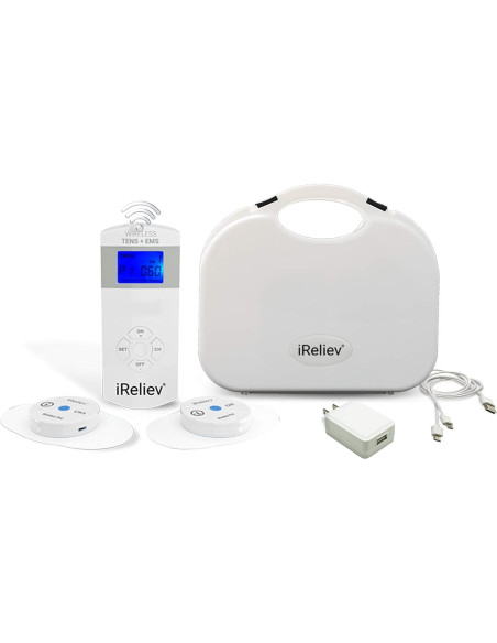 Sistema Terapéutico Inalámbrico iReliev TENS + EMS 2 en 1