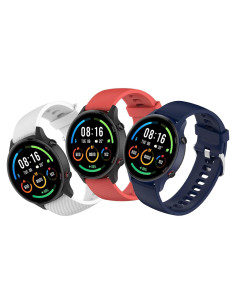 Correas de Reloj Z.DuDuZAZA para Xiaomi Mi Watch 22mm [3 Paquetes]
