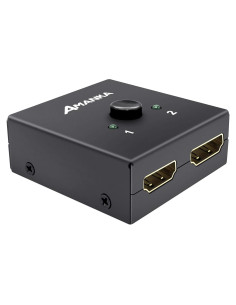 Conmutador HDMI AMANKA 4K 2 Puertos Bi-Direccional