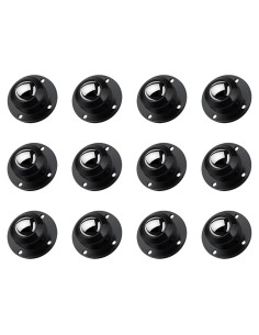 LePvo Ruedas Pequeñas 2.54 cm para Muebles, 12 Piezas