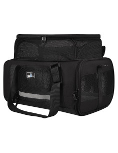 Transportín para Perros y Gatos Wakytu Pequeño Expandible