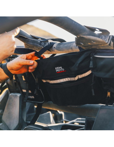 KEMIMOTO Bolsa de Almacenamiento para UTV 12L Negra