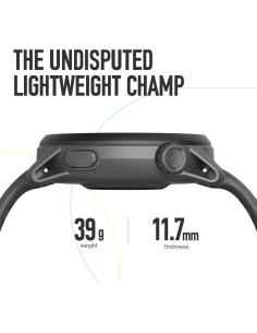 COROS PACE 3 Reloj Deportivo GPS, 17 Días Batería, Negro 2