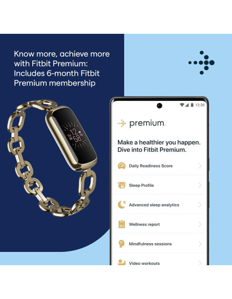 Fitbit Luxe Edición Especial Pulsera Fitness Oro Inoxidable