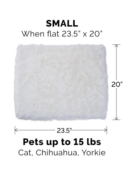 Cama Autocalentadora Furhaven para Gatos Pequeña - Plata