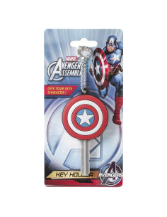 Llavero PVC Capitán América Marvel 4.14x8.26cm