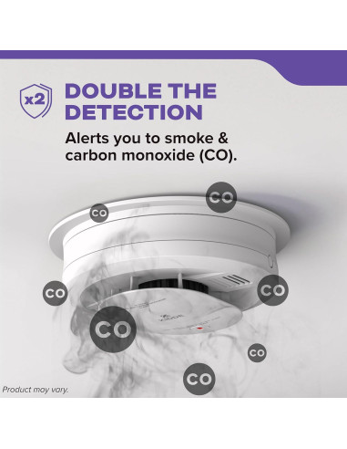 Detector de Humo y Monóxido Kidde 30CUAR-V, Paquete de 2