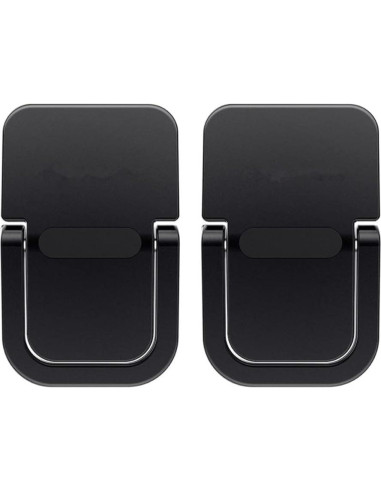 Soporte Elevador de Teclado para Laptop Exdtgt Negro 2 Pcs