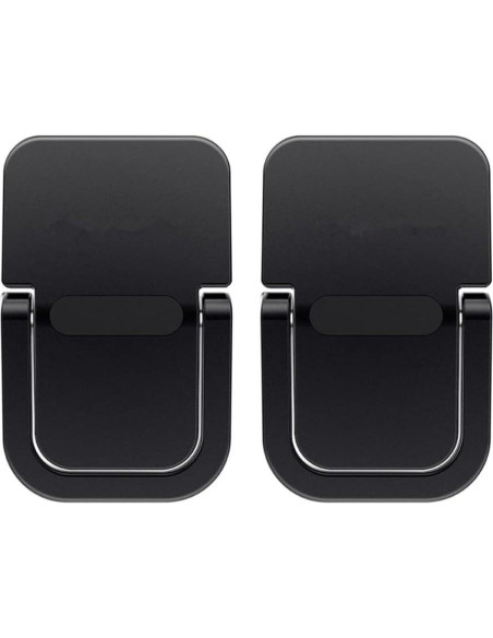 Soporte Elevador de Teclado para Laptop Exdtgt Negro 2 Pcs