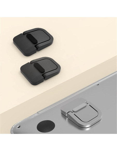 Soporte Elevador de Teclado para Laptop Exdtgt Negro 2 Pcs