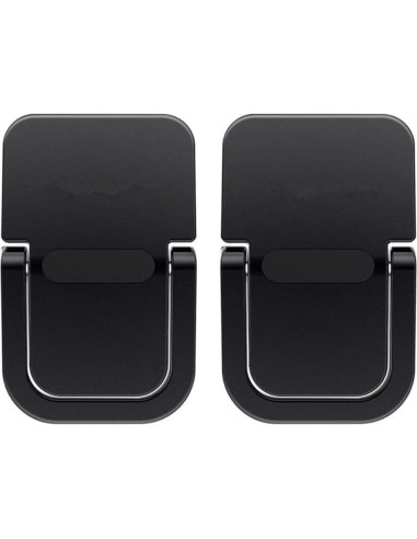 Soporte Elevador de Teclado para Laptop Exdtgt Negro 2 Pcs
