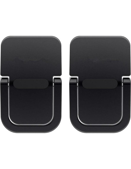 Soporte Elevador de Teclado para Laptop Exdtgt Negro 2 Pcs